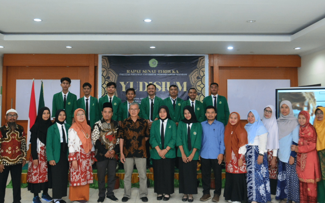 Lahirkan Talenta Pertanian Berbasis Teknologi, FAPERTA UMMAT Sukses Selenggarakan Yudisium