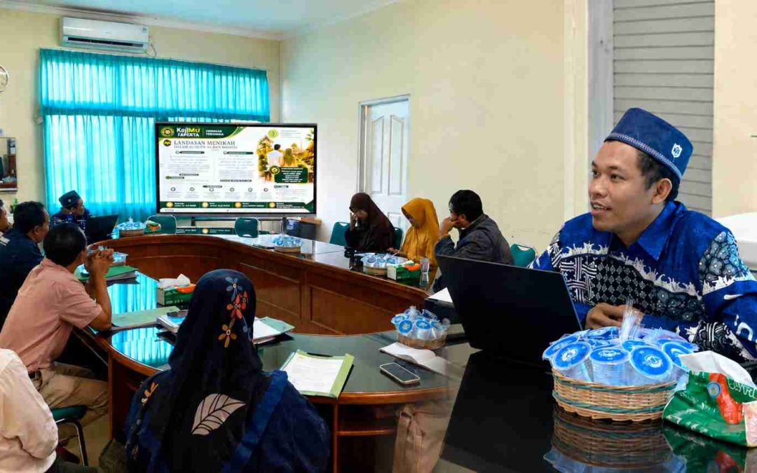 Kaji-Mu FAPERTA UMMAT Bersama Ust. Sahman Z., M.H. Bahas Fiqih An-Nisa untuk Membangun Relasi Partnership dalam Keluarga Sakinah